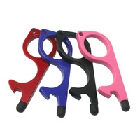 Porte-clés de haute qualité en métal, motif dessin animé, sans contact, pour porte