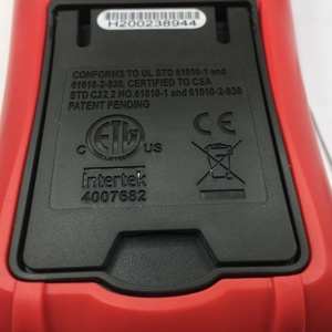 TECPEL DMM 135B Testeur à 3 1/2 chiffres (1 999 comptes) pour usage industriel avec indicateur de batterie faible 0-250V/0-10A - Product Image 2