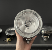 12V 24v, h3 ampoule en acier inoxydable rond antibrouillard lampe phares