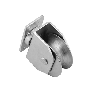 Trượt gấp quay cổng phần cứng phụ kiện Con lăn Omni Directional bánh xe kim loại - Product Image 3