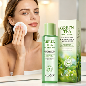 Tónico Facial con Ácido Salicílico y Té Verde, Control de Grasa, Tratamiento para el Acné, Hidratante y Equilibrante para una Piel Suave y Tersa - Product Image 6