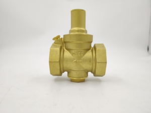 Vanne <span class=keywords><strong>de</strong></span> réduction <span class=keywords><strong>de</strong></span> <span class=keywords><strong>pression</strong></span> en cuivre <span class=keywords><strong>pour</strong></span> chauffe-eau et purificateur domestiques, réglable 20-25 bars DN15 - Product Image 2