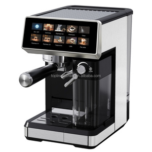 <span class=keywords><strong>Cafetera</strong></span> <span class=keywords><strong>Italiana</strong></span> Portátil para Oficina, Comercial, Pequeña, Doméstica, con Tanque de Leche - Product Image 1
