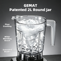 Professionele elektrische fruitsmoothieblender, ijsvergruizer, keukenmachine, liquidificador