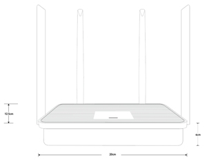 Sunsoont tốc độ cao tầm xa wifi router 3000Mbps <span class=keywords><strong>Modem</strong></span> Wifi 6 Router AX - Product Image 5