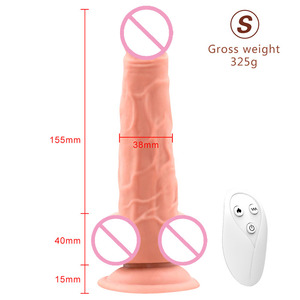 Gesimuleerde Telescopische Swingende Penis Medische Vloeibare Siliconen Dildo Kunstmatige Penis Vibrator Seksspeeltjes Voor Vrouw Seksproducten - Product Image 5