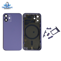 Coque arrière et touches latérales pour iPhone, pour modèles 6, 6S, 7, 8 Plus, X, XR, XS, 11 Pro Max, 12 Mini, 12 Pro, 13