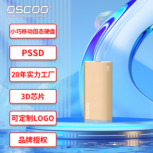 Oscog Portable <b>Ssd</b> 1Tb 3D Chip Ultra Thin <b>External</b> Hard Drive For Data Storage - Product Image 1