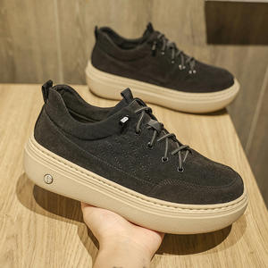 Chaussures décontractées de mode pour hommes 2026, style rétro, à semelle épaisse et coupe basse, pour le travail en extérieur - Product Image 2