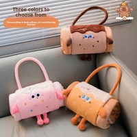 Couverture de sieste pour le bureau Couette en flanelle Housse de canapé Jeté Logo climatisé pour enfants Tricoté Style moderne écologique