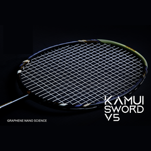 Konmat Sports <span class=keywords><strong>Raquette</strong></span> de <span class=keywords><strong>badminton</strong></span> extérieure professionnelle en fibre de carbone de haute qualité avec cadre 4U et caractéristiques uniques ODM/OEM - Product Image 5
