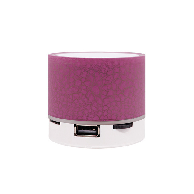Portable Mini Wireless Speaker LED Stereo Sound Music Box for Party Radio Audio Player Charging Microphone