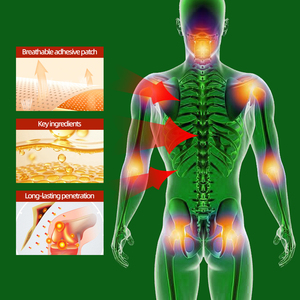 30 pz/scatola Cerotti Antidolorifici Cinesi <span class=keywords><strong>per</strong></span> Dolori Articolari, <span class=keywords><strong>Sciatica</strong></span> e Lombalgia - Cura della Salute - Product Image 4