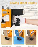 Nouvelle machine à coudre électrique industrielle DAWNTech pour le bordage de chaussures en cuir, avec moteur, garantie 1 an, 110/220V