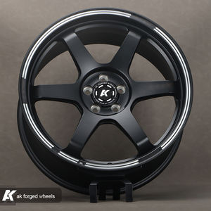 Volk ล้อรถ <span class=keywords><strong>Te37</strong></span>สำหรับรถแข่งรุ่น ultra TRACK II Saga SL 6061T6อลูมิเนียมอัลลอยด์<span class=keywords><strong>ขอบ</strong></span>ซาตินสีดำปลอมแปลงสำหรับ Honda Civic MAZDA Subaru - Product Image 1