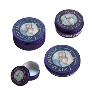 กระป๋องอะลูมิเนียมสีสันสดใสสำหรับใส่เครื่องสำอาง พร้อมฝาปิด - Product Image 6