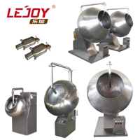 1500mm Pot En Acier Inoxydable Automatique Chocolat Polisseuse Écrous Revêtement Pan Dragée Machine avec Chauffage