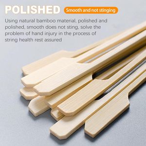 Nhà sản xuất của nhãn tự nhiên Gậy nước nóng xiên tre Knot xiên cho BBQ - Product Image 6