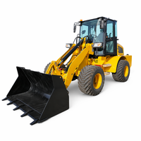 Nouvelle conception de chargeuse sur pneus H380 certifiée CE, personnalisable, 4x4, hydraulique, compacte, avec moteur Euro 5 et roulement automatique