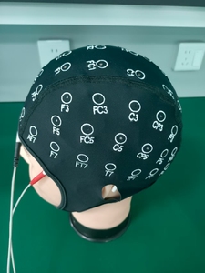 Capuchon d'électrogramme transcrânien Smart Health pour les ondes cérébrales <span class=keywords><strong>EEG</strong></span> 63 heures de positionnement noir taille unique - Product Image 3