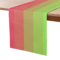 Chemin de table en polyester personnalisé avec motif Aroflux, thème arc-en-ciel gay, parfait pour la table à manger à la maison et la décoration de fête à thème
