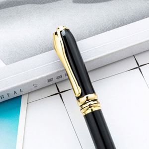 1.0Mm Custom Logo Metal Business Office Student Smooth Writing Twist-Action Black Ballpoint <b>Pen</b> - Product Image 2