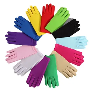 Gants de cyclisme pour femme HFsilk, une seule couche, extensibles, chauds, protection des mains avec écran solaire, mitaines élégantes pour une utilisation en extérieur - Product Image 2