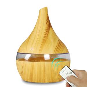 Humidificador con efecto madera y luz nocturna USB para el hogar u oficina, capacidad inferior a 0,5L - Product Image 4