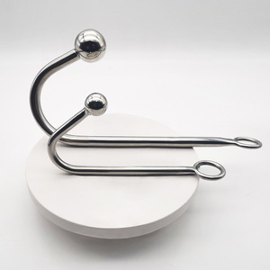 SMOOTH Customized Stainless Steel Metal <strong>Anal</strong> Hook Backyard Masturbation Hook Sex <strong>Toys</strong> Single Bead <strong>Anal</strong> Hook Female Adult Sex <strong>Toy</strong> - Product Image 1