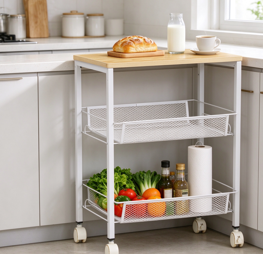 Argos Vegetable Rack Rotating Storage Baskets Rack Metal Kitchen Organizer Cube Fruit ...