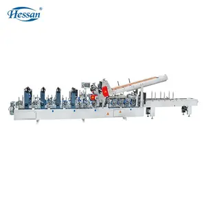 Hessan Hihg Eficiente PUR EVA Hot Glue Perfil De Madeira Colagem E Máquina De Pressão Para Fazer Pisos