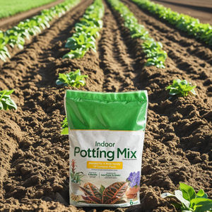 Özel baskılı çevre dostu PE düz alt çanta organik gübre ambalaj tarım bahçe toprak saksı toprak pirinç yem unu - Product Image 4