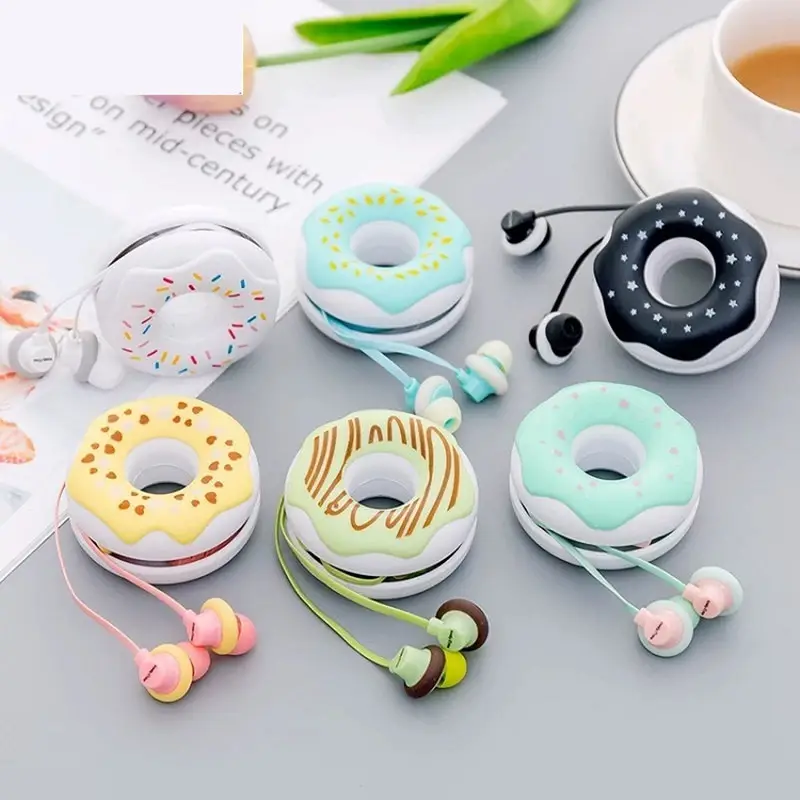 Baru 3.5Mm Kelinci Lucu Kartun Stereo Earphone Headphone dengan Ear-Hook Olahraga Headset untuk Anak Perempuan Anak-anak Xiaomi Ponsel telepon Hadiah Mp3