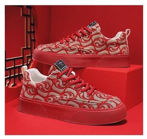 Мужская парусиновая обувь с вышивкой - Product Image 5