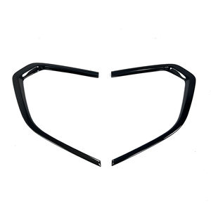 X5 G05 Penutup Potong Strip Cetakan Ambang Jendela Pintu Aksesori Eksterior Mobil Hitam Mengilap ABS - Product Image 2