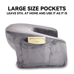 وسادة ألعاب رغوة الذاكرة المحمولة في اللفة والذراع مريحة للعمل في السرير - Product Image 2