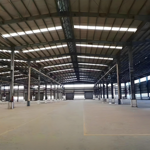 Thiết kế mới công nghiệp chi phí thấp nhanh chóng xây dựng kết cấu thép kho xây dựng với tuổi thọ 50 năm để bán - Product Image 3