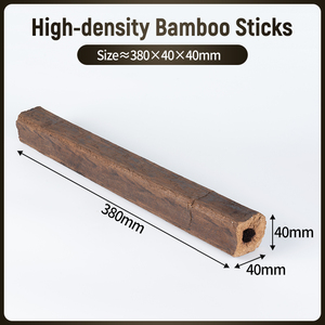 Bâtonnets de <span class=keywords><strong>bambou</strong></span> haute densité, combustible écologique pour le chauffage, combustion durable, service personnalisé - Product Image 3