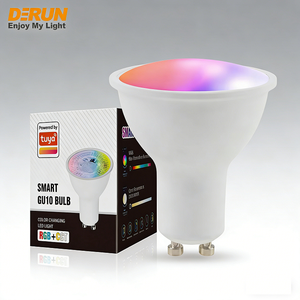 <span class=keywords><strong>Ampoule</strong></span> <span class=keywords><strong>LED</strong></span> <span class=keywords><strong>GU10</strong></span> intelligente Tuya WIFI BLE, contrôle par application, éclairage <span class=keywords><strong>LED</strong></span> <span class=keywords><strong>multicolore</strong></span>, <span class=keywords><strong>LED</strong></span>-WIFI <span class=keywords><strong>GU10</strong></span> - Product Image 1