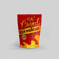 Sachets personnalisés en plastique et aluminium pour fruits secs, frites croustillantes, snacks, chips savoureuses, emballages de type stand-up