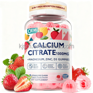 Gomitas de Citrato de Calcio Veganas OEM con <span class=keywords><strong>Magnesio</strong></span>, Vitamina D3, Zinc, <span class=keywords><strong>B6</strong></span> <span class=keywords><strong>y</strong></span> <span class=keywords><strong>Potasio</strong></span> para la Salud Ósea <span class=keywords><strong>y</strong></span> Muscular - Product Image 1