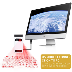 Nouveau mini <span class=keywords><strong>clavier</strong></span> laser virtuel BT, capteur optique, 2,4 GHz, sans fil, rétroéclairage LED, portable <span class=keywords><strong>pour</strong></span> ordinateur portable <span class=keywords><strong>et</strong></span> <span class=keywords><strong>smartphone</strong></span> - Product Image 3