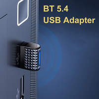 Transmisor y Receptor Inalámbrico BT 5.4, Dongle Plug and Play para PC, Altavoz, Ratón, Teclado