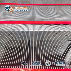 Grille vibrante anti-colmatage à longues fentes, en fil de piano soudé et plié, haute résistance à la traction pour l'exploitation minière - Product Image 3