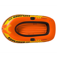 Instock vente en gros INTEX 58331 explorer 200 ensemble de bateaux 2 personnes pvc kayak bateau à rames bateau de pêche gonflable