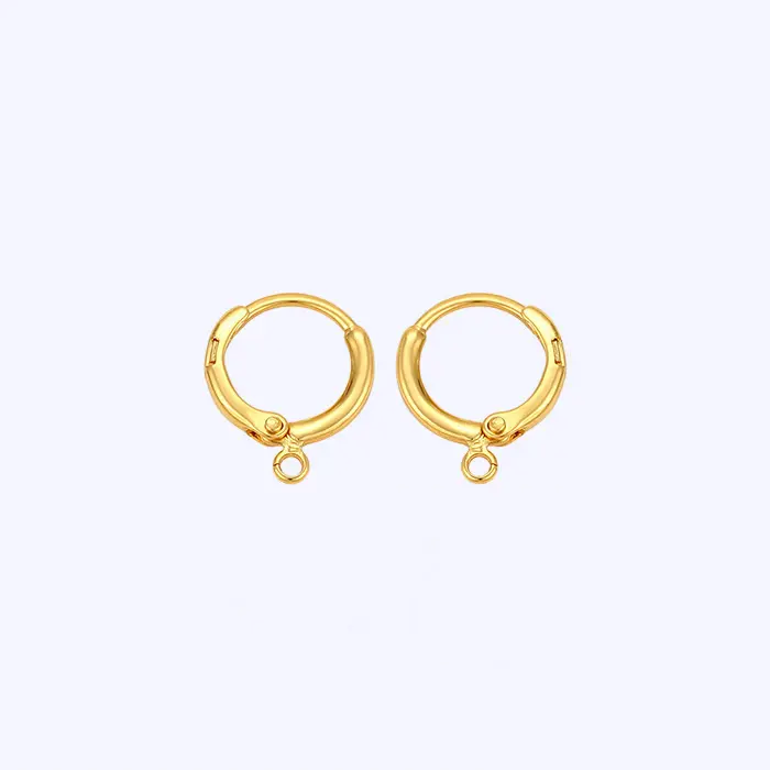 80070 Xuping copper alloy wholesale earring accessories jewelry findings Jump Rings