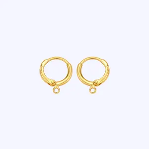 80070 Xuping copper alloy wholesale earring accessories jewelry findings Jump Rings