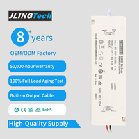 Éclairage LED d'intérieur, transformateur LED étanche, tension constante, certifié TUV, alimentation CE, DC 12V 36W