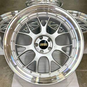 Jantes forgées personnalisées à déport profond 5x120 5x112 5x114.3, 2 ou 3 pièces, LMR, 17 18 20 21 22 pouces pour <span class=keywords><strong>BBS</strong></span> <span class=keywords><strong>BMW</strong></span> M3 M4 M5 Audi - Product Image 1