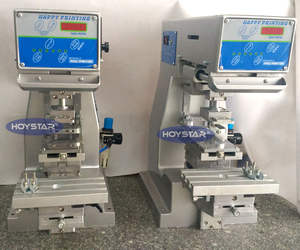 เครื่องพิมพ์แพด 1 สี สำหรับอุปกรณ์กลม PPSU เครื่องพิมพ์แพดแบบลบได้ เครื่องพิมพ์แทมโปกราฟีสำหรับชิปโป๊กเกอร์ - Product Image 4